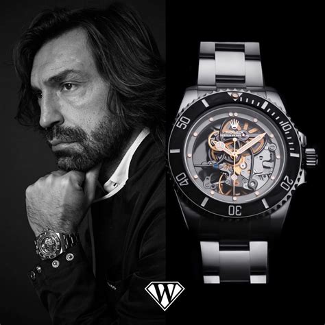 andrea pirlo rolex|andrea pirlo model.